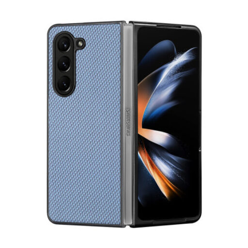 Olixar Light Blue Carbon Fiber Case for Samsung Galaxy Z Fold5